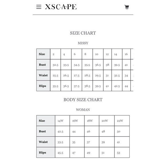 Xscape Off The Shoulder Slit Gown - Picture 9 of 9